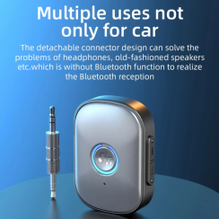 10 Pcs Bluetooth 5.3 Transmitter Receiver 2 In 1 Wireless Adapter