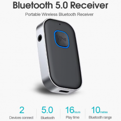 35 Pcs Bluetooth 5.3 Transmitter Receiver 2 in 1 Wireless Adapter