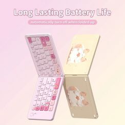 40 Pcs Portable Wireless Tablet Bluetooth Foldable Keyboard